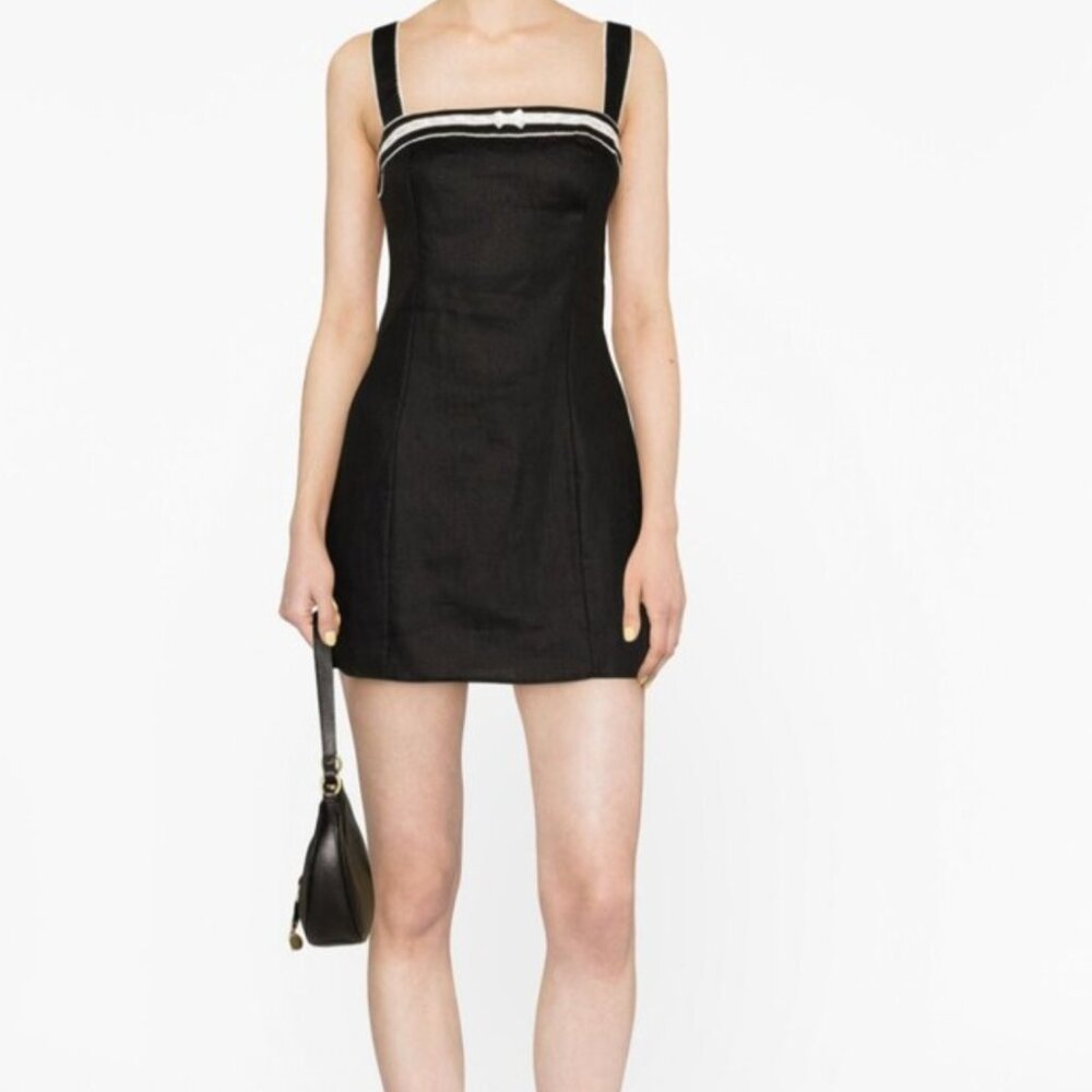 Reformation Elana Linen Dress